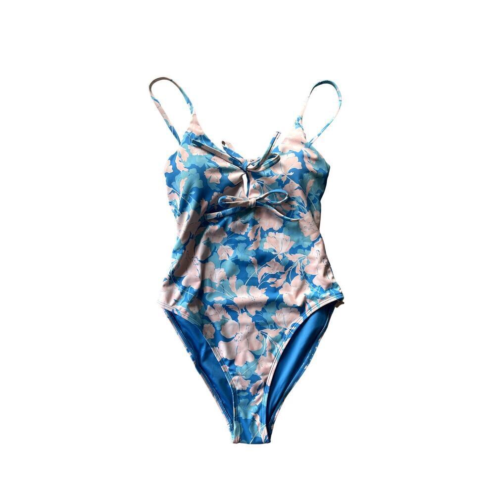 Hutch Wiley Floral One Piece Swimsuit Size S NWT - Picture 3 of 9